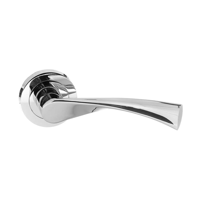 Atlantic STATUS Colorado Lever Door Handle on Round Rose