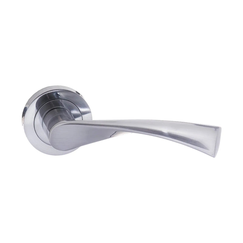 Atlantic STATUS Colorado Lever Door Handle on Round Rose