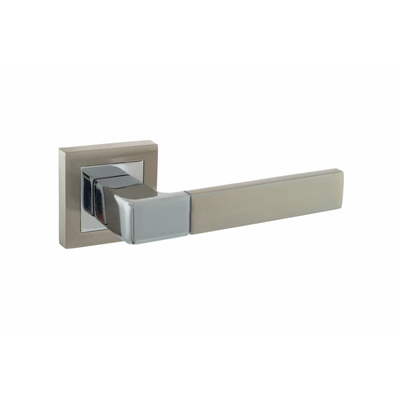 Atlantic STATUS Montana Lever Door Handle on S4 Square Rose