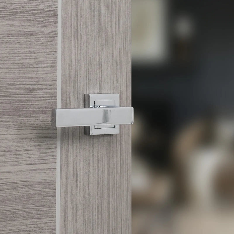 Atlantic STATUS Montana Lever Door Handle on S4 Square Rose