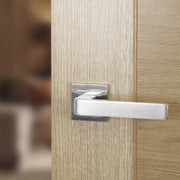 Atlantic STATUS Montana Lever Door Handle on S4 Square Rose