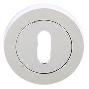 Atlantic STATUS Key Escutcheons on Round Rose