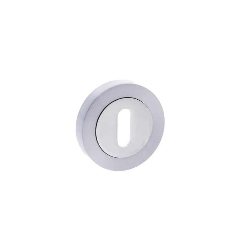 Atlantic STATUS Key Escutcheons on Round Rose