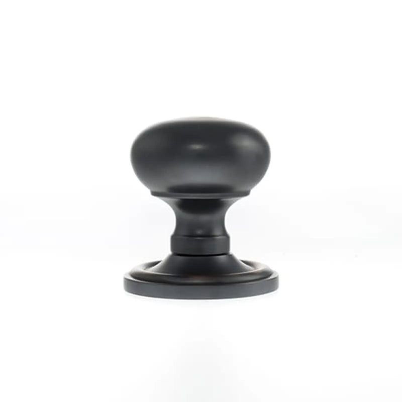 Atlantic Old English Harrogate Solid Brass Mushroom Mortice Knob on Concealed Fix Rose