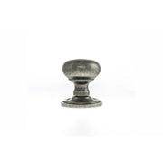 Atlantic Old English Harrogate Solid Brass Mushroom Mortice Knob on Concealed Fix Rose
