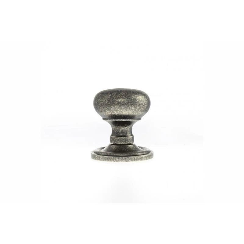 Atlantic Old English Harrogate Solid Brass Mushroom Mortice Knob on Concealed Fix Rose