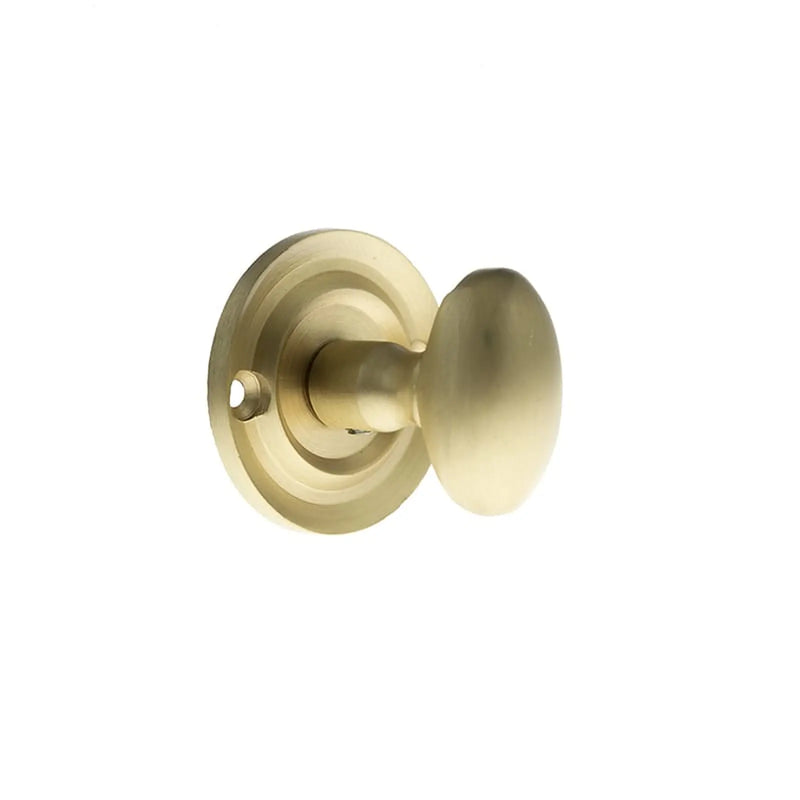 Atlantic Old English Solid Brass Oval WC Turn and Release