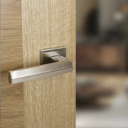 Atlantic Senza Pari Davoli Door Handle Pack (Euro Lock Set - 3" CE Sashlock, 4" Fire Rated Hinges x3)