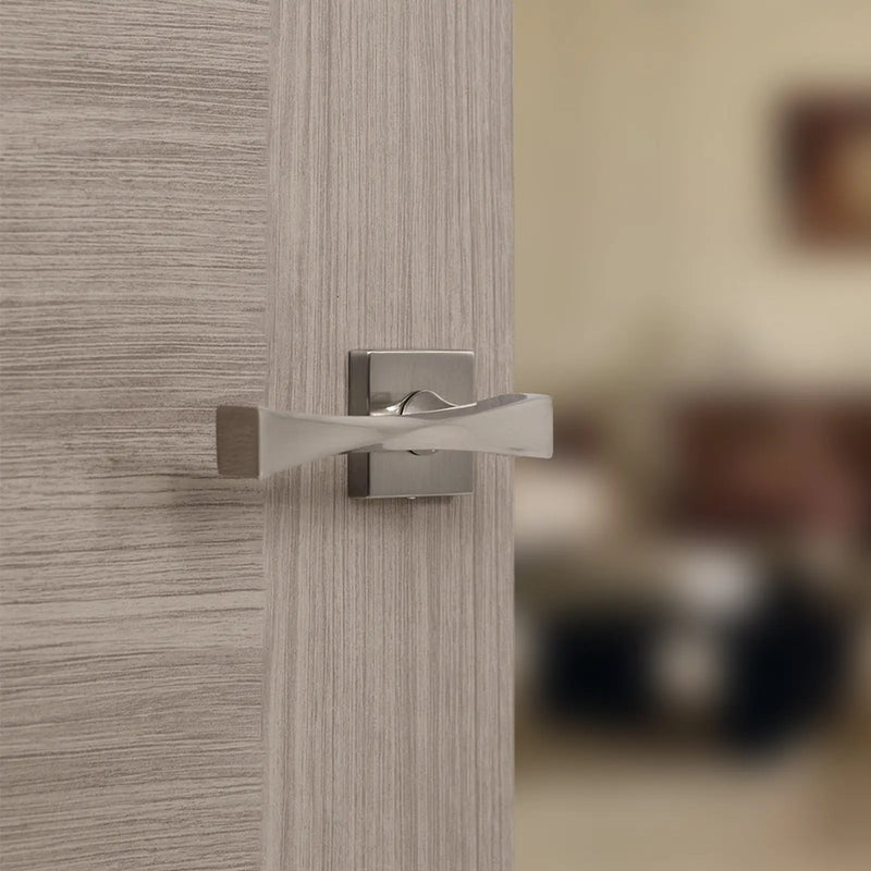 Atlantic Senza Pari Guido Door Handle Pack (Latch Set - 2.5" CE Latch, 4" Fire Rated Hinges x3)