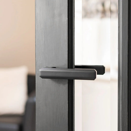 Atlantic Forme Alila Lever Door Handle on Concealed Square Rose