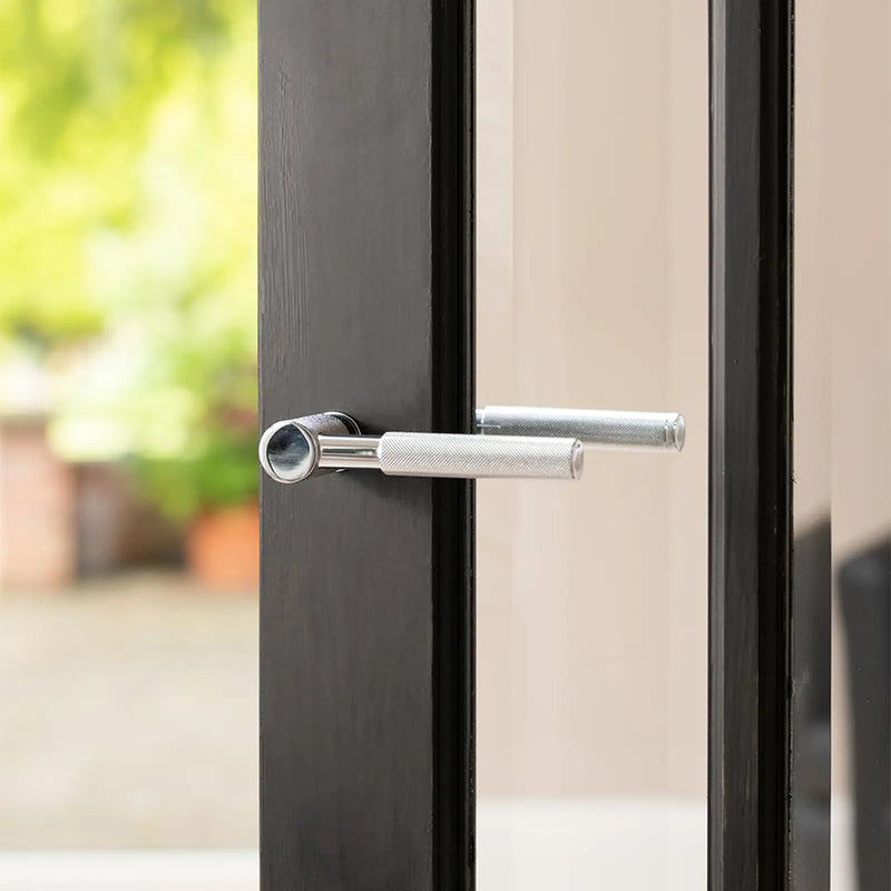Atlantic Millhouse Brass Mason Lever Door Handle on Concealed Round Rose