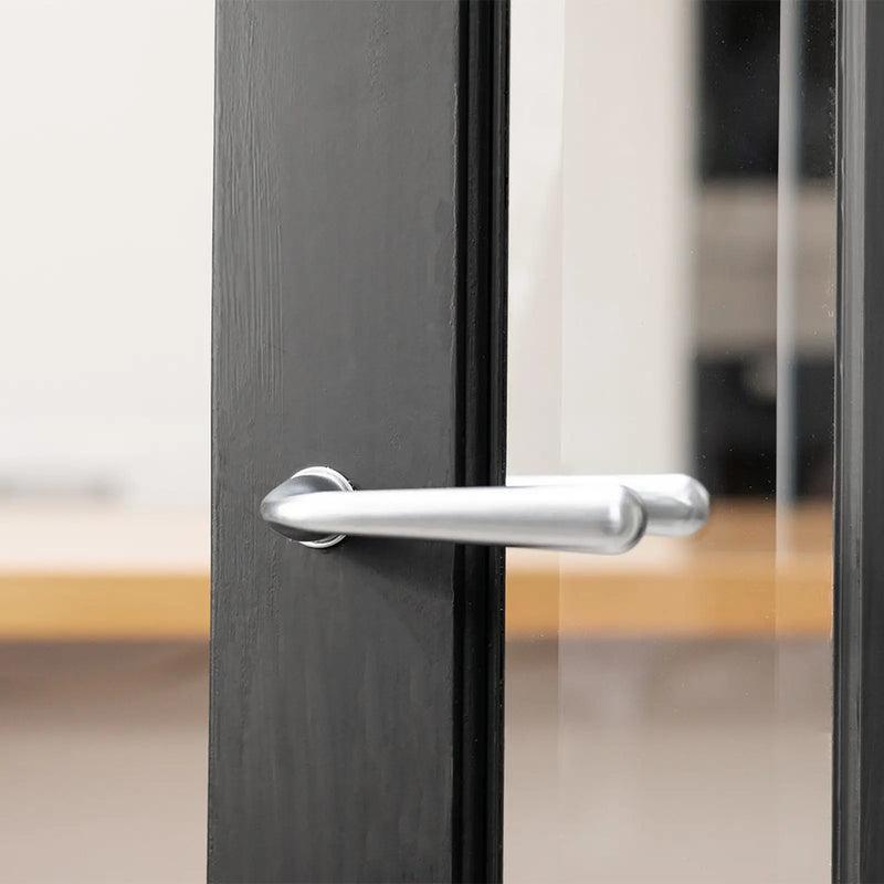 Atlantic Tupai Rapido CurvaLine Adra Lever Door Handle on Concealed Round Rose