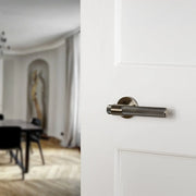 Atlantic Senza Pari Andretta Door Handle Pack (Bathroom Set - 3" CE Bathroom Lock, 3" Fire Rated Hinges x3)