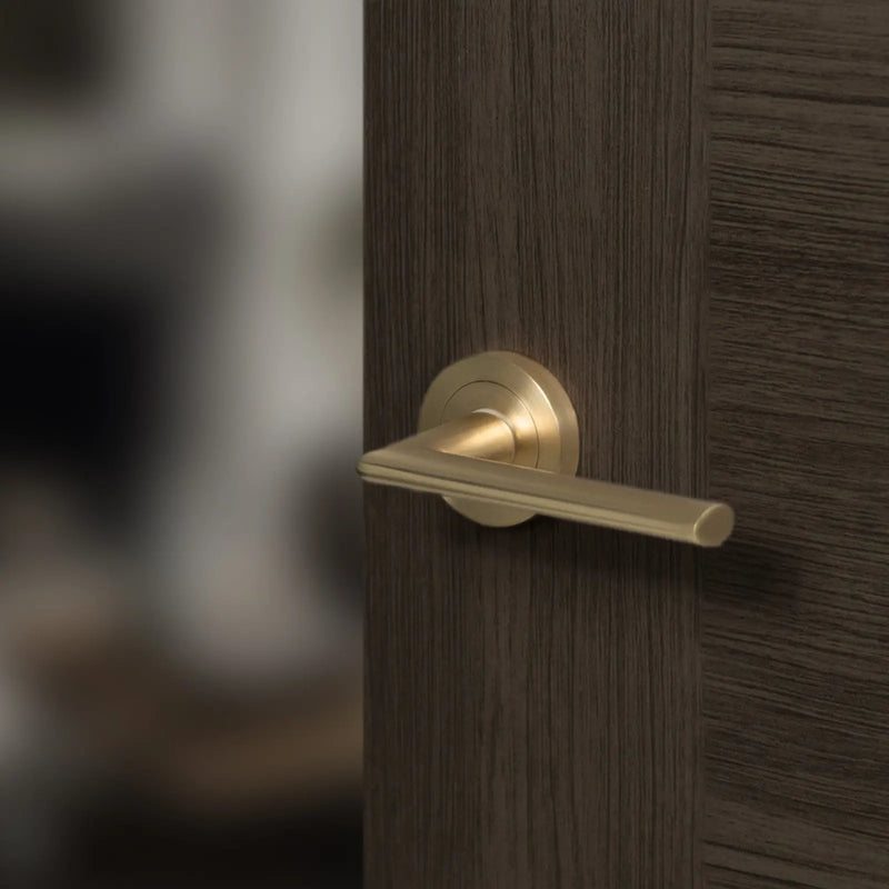Atlantic STATUS Alabama Door Handle Pack (Latch Set - 3" CE Latch, 4" Fire Rated Hinges x3)