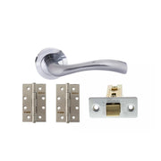 Atlantic STATUS Texas Door Handle Pack (Latch Set - 3" CE Latch, 4" Slim Knuckle Hinges x2)