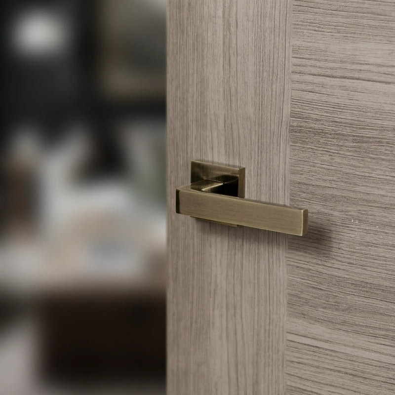 Atlantic STATUS Montana Door Handle Pack (Latch Set - 3" CE Latch, 4" Fire Rated Hinges x3)