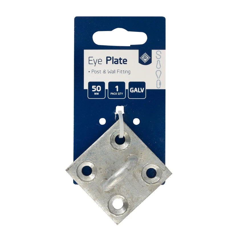 Chain Products Eye Plate 50 x 50mm - Galvanised