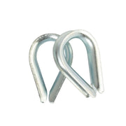 Chain Products Rope Thimbles - Zinc Plated - Card of 4