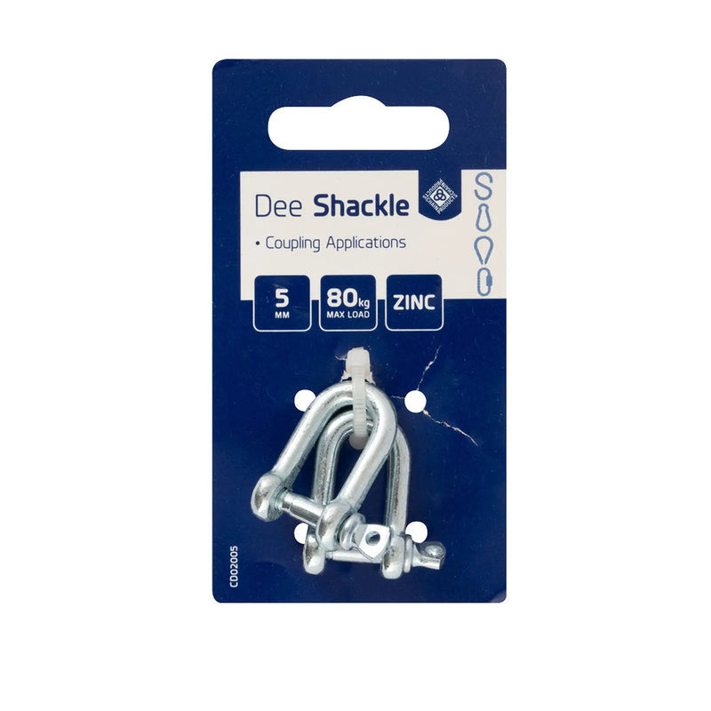 Chain Products Dee Shackles - Zinc Plated