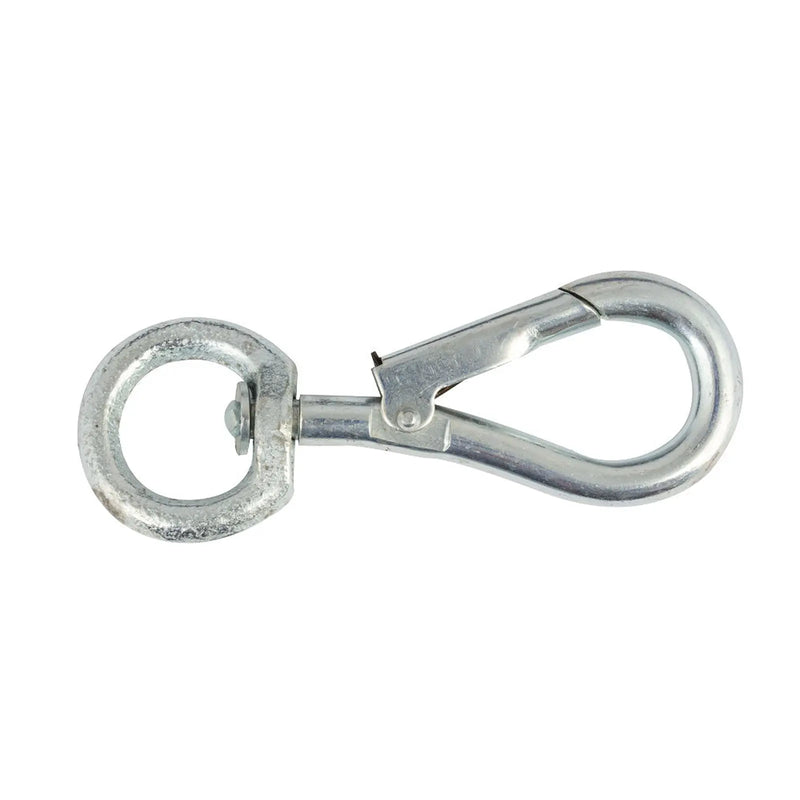 Chain Products Spring Hooks To Swivel - Zinc Plated - Pack of 10