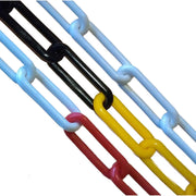 Chain Products Plastic Long Link Chain 6 x 40 x 7mm - Black - 30m Bag