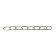 Chain Products Welded Mid Link Chain 3 x 21 x 8mm - Brass Plated - 30m Reel