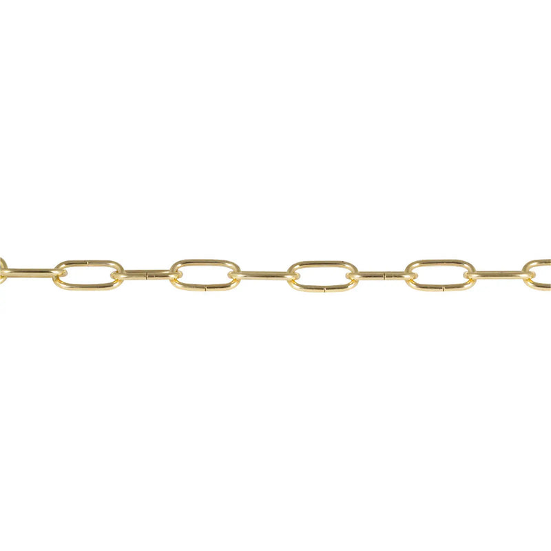 Chain Products 2 x 17 x 6mm Decorative Square Chain - Black Plated - 2m Cut Length