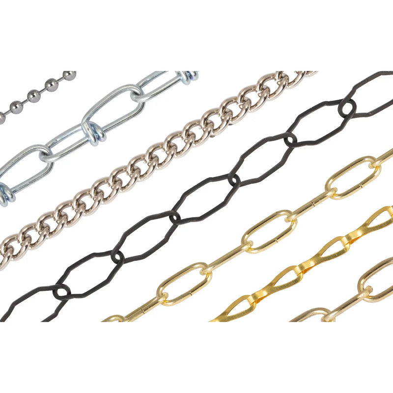 Chain Products Double Link Jack Chain 2.0mm (No.14) - Zinc Plated - 10m Reel