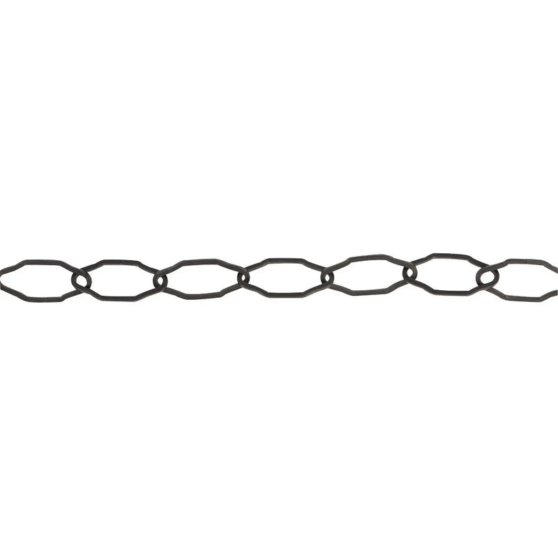 Chain Products Decorative Gothic Chain - Black Plated - 20m Reel