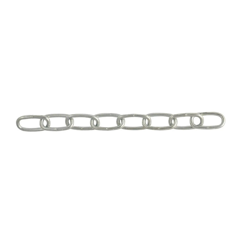 Chain Products Welded Mid Link Chain - Zinc Plated - On Reels