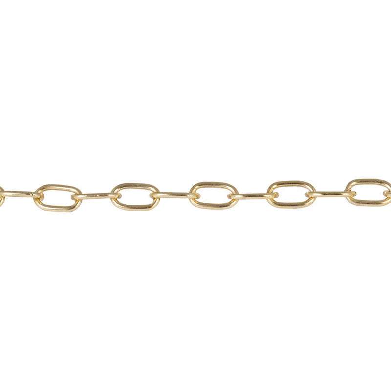 Chain Products Welded Oval Chain - Chrome Plated - Cut Lengths