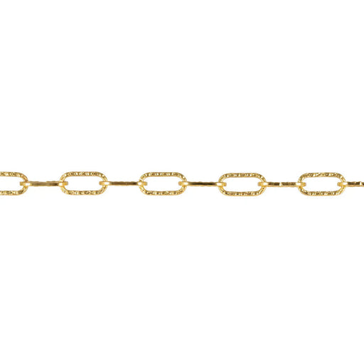 Chain Products Decorative Square Chain - Antique Brass Plated - On Reels