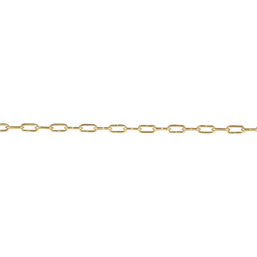 Chain Products Clock Chain - Brass Plated - On Reels