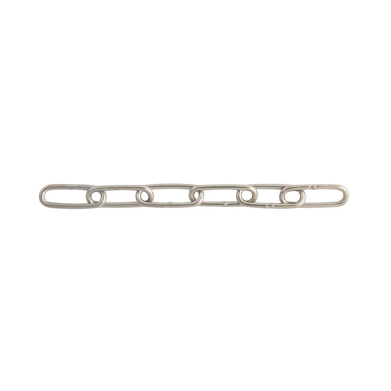 Chain Products Welded Long Link Chain - Stainless Steel - 30m Reel