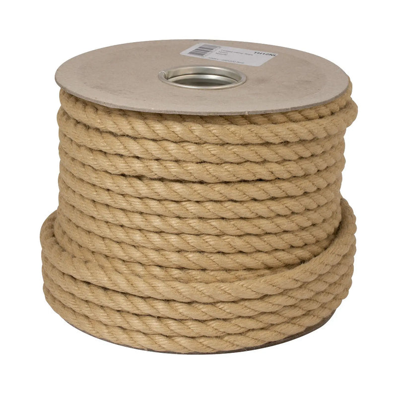 Chain Products Twisted Poly Hemp Rope - Natural - On Reels