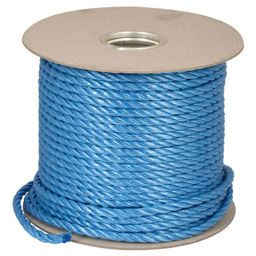 Chain Products Polypropylene 3 Strand Twisted Rope - Blue - On Reels