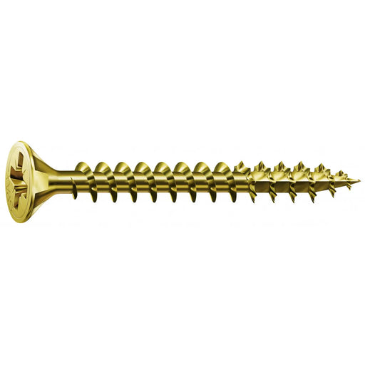 Spax Woodscrews With Yellox Coating 4.0mm X 40mm Box 1000
