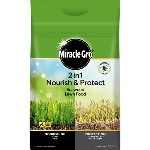 Stax Miracle-Gro® Nourish & Protect Seaweed Lawn Food 360m2