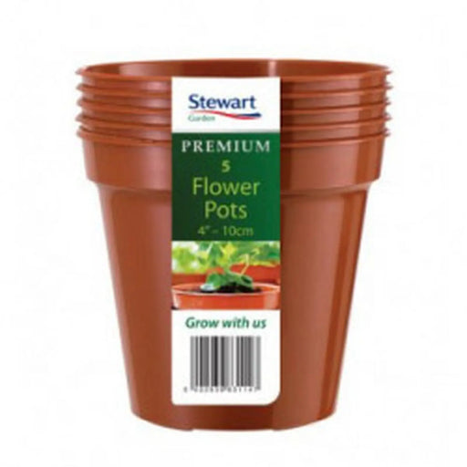 Stewart Flower Pot Pack of 5 5"