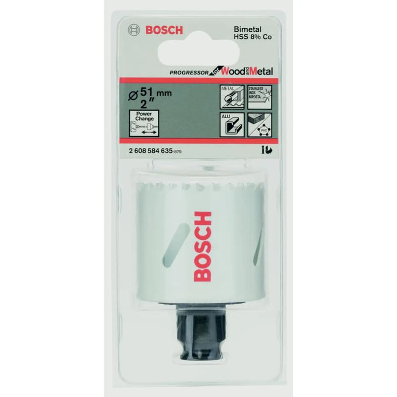 Bosch Progressor Holesaw 51mm x 40mm
