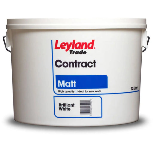 Leyland Trade Contract Matt 10L Brilliant White