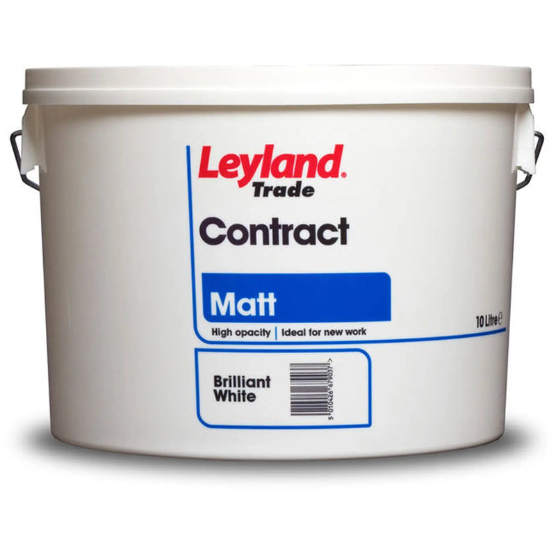 Leyland Trade Contract Matt 10L Brilliant White