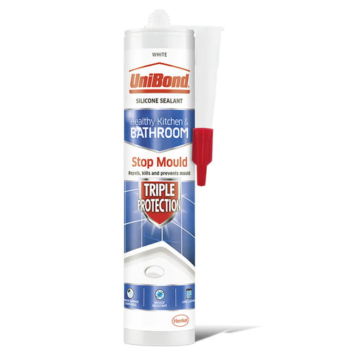 UniBond Anti Mould Triple Protect Cartridge White