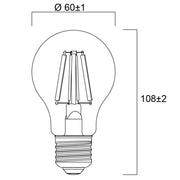 Sylvania LED GLS Lamp E27 ES N/W 2.3w A Rated 485l