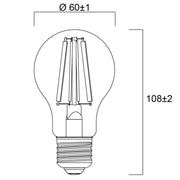 Sylvania LED GLS Lamp E27 Es N/W 4w A Rated 840l