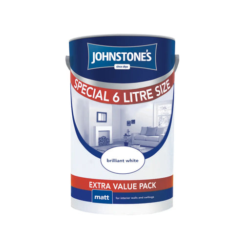 Johnstone's Wall & Ceiling Matt 6L Magnolia