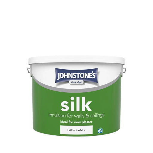 Johnstone's Silk 10L Pure Brilliant White