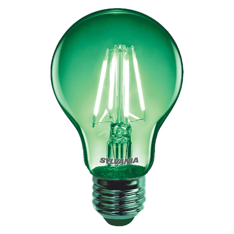 Sylvania Toledo Chroma GLS Lamp A60 Green E27 ES