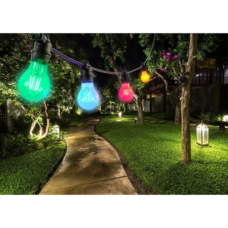 Sylvania Toledo Chroma GLS Lamp A60 Green E27 ES