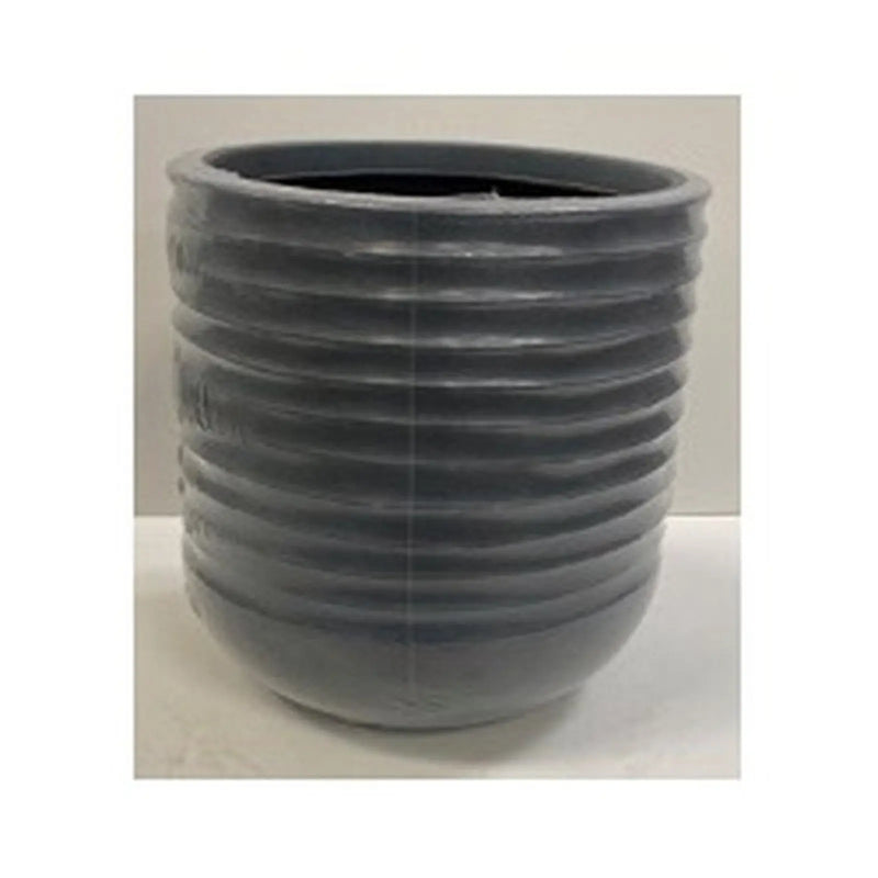 Kaemingk Jamie Plastic Planter Grey Large
